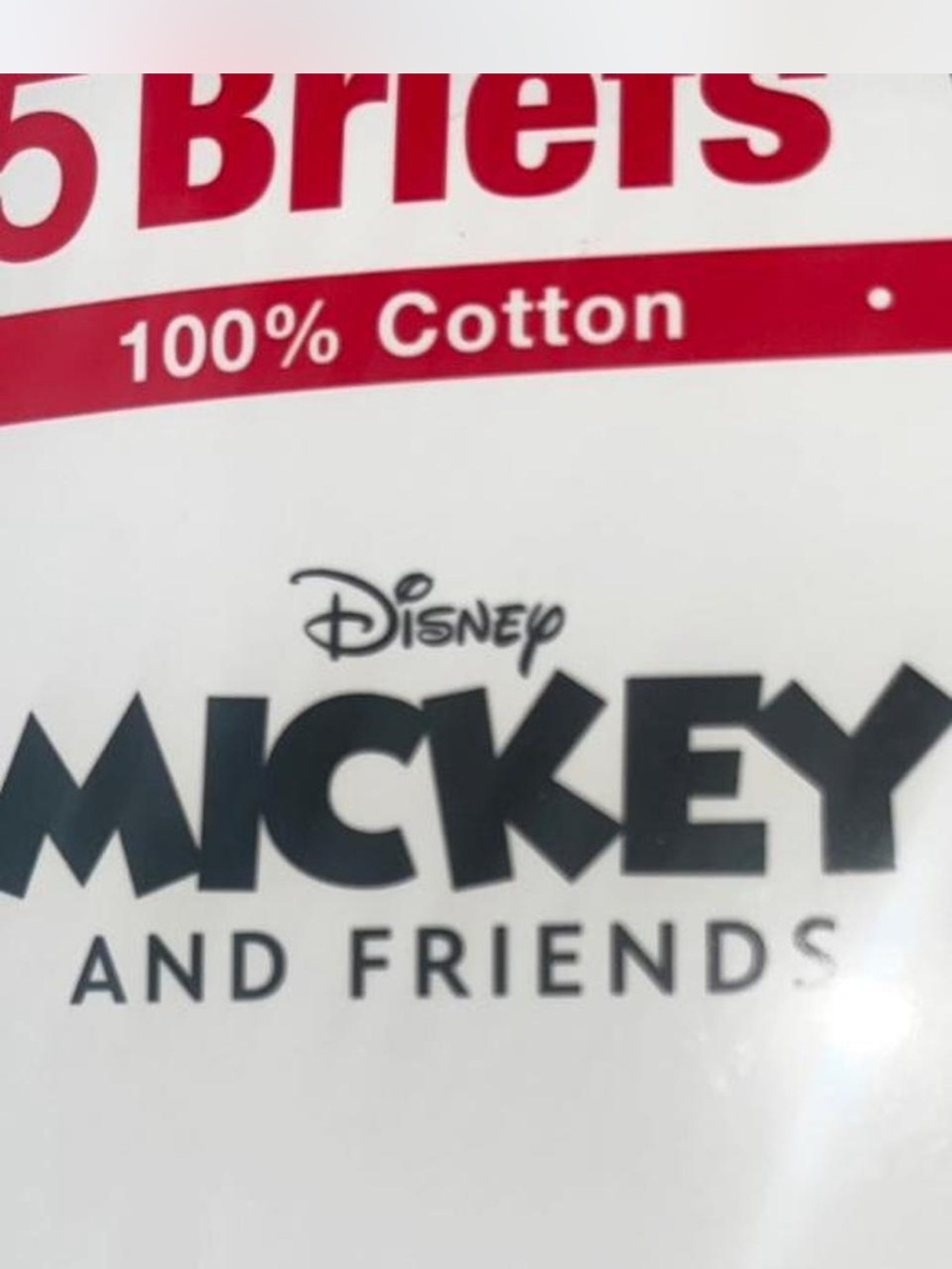 Disney Mickey Mouse and Friends 5 pack underwear Size 8 !! - Picture 2 of 7
